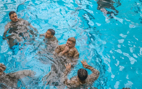 2nd ANGLICO performs Swim Qualification