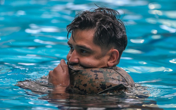 2nd ANGLICO performs Swim Qualification