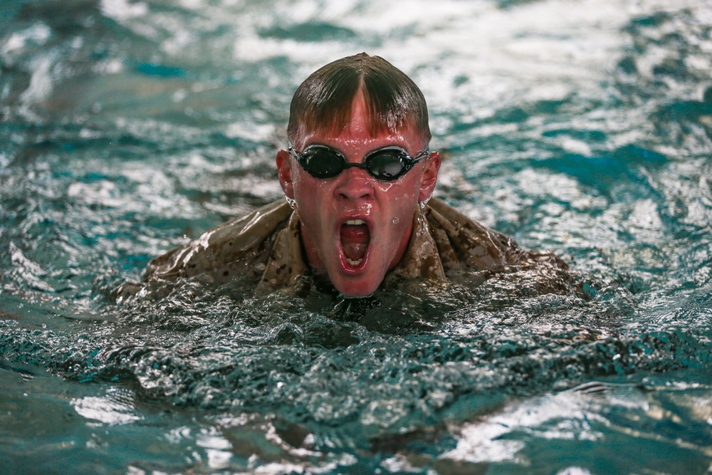 2nd ANGLICO performs Swim Qualification