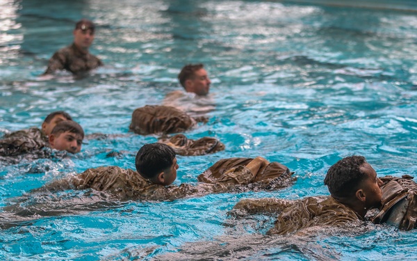 2nd ANGLICO performs Swim Qualification