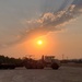 1158th Transportation Company and a sunset