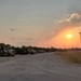 1158th Transportation Company and a sunset