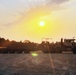 1158th Transportation Company and a sunset