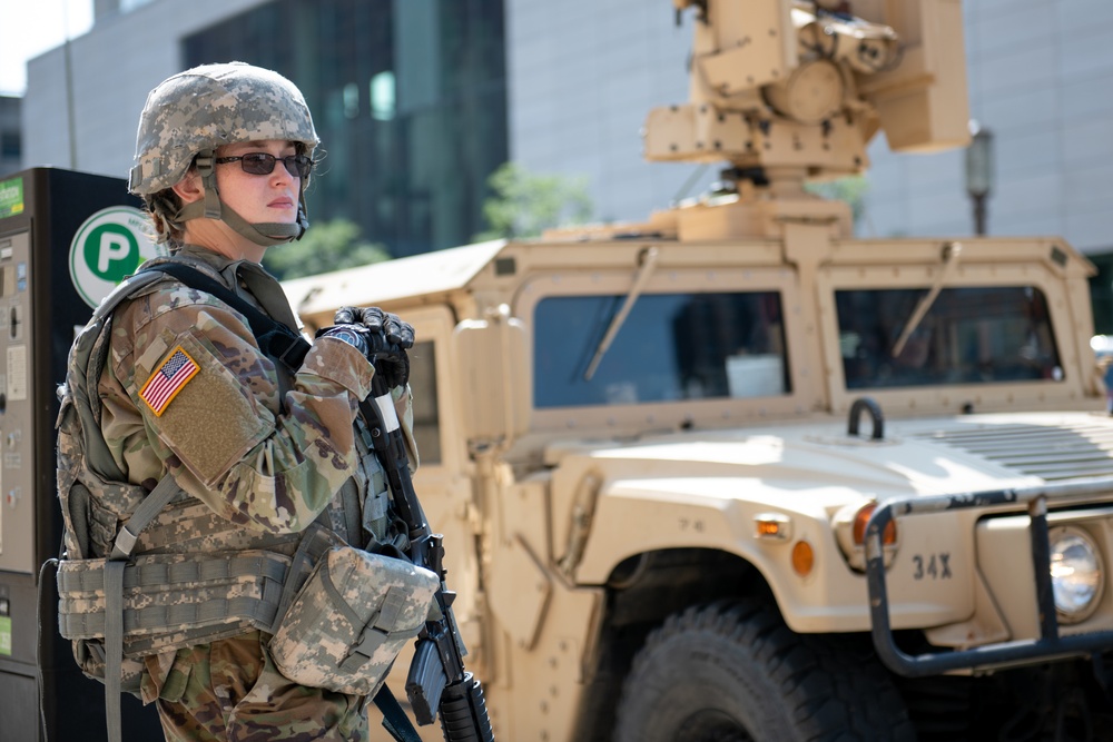 Minnesota National Guard responds to civil unrest in Minneapolis