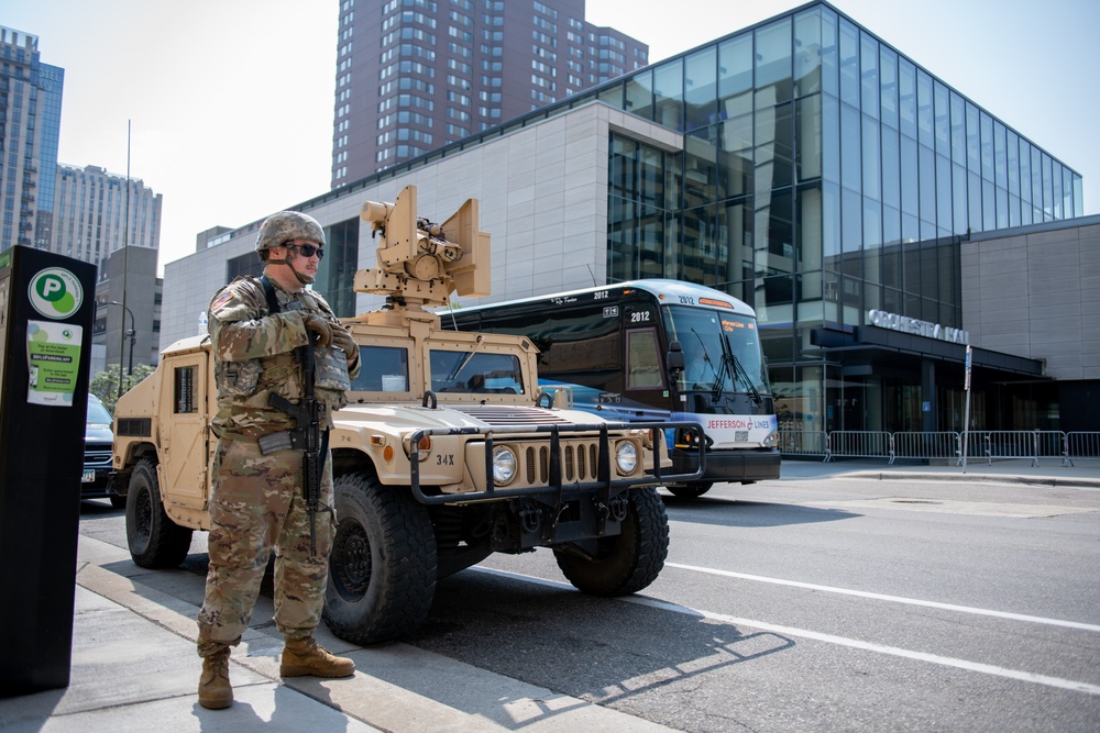 Minnesota National Guard responds to civil unrest in Minneapolis