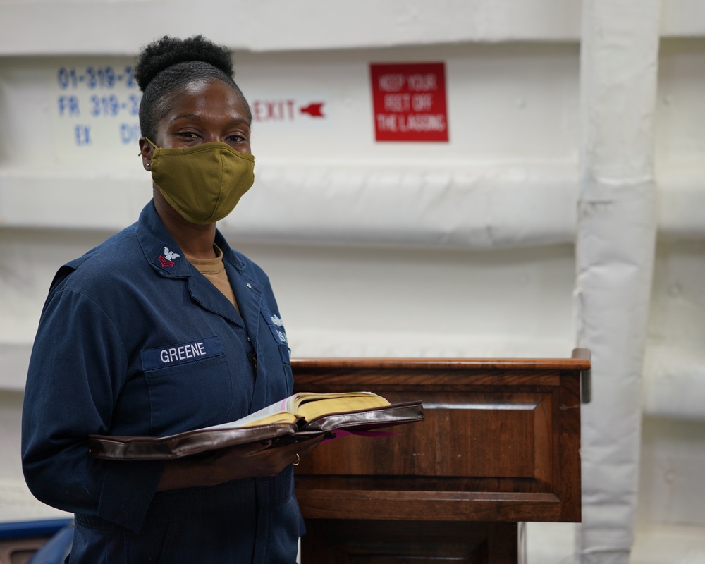 USS Halsey Conducts Resiliency Operations