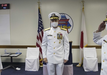 Submarine Group 7 holds change of command ceremony