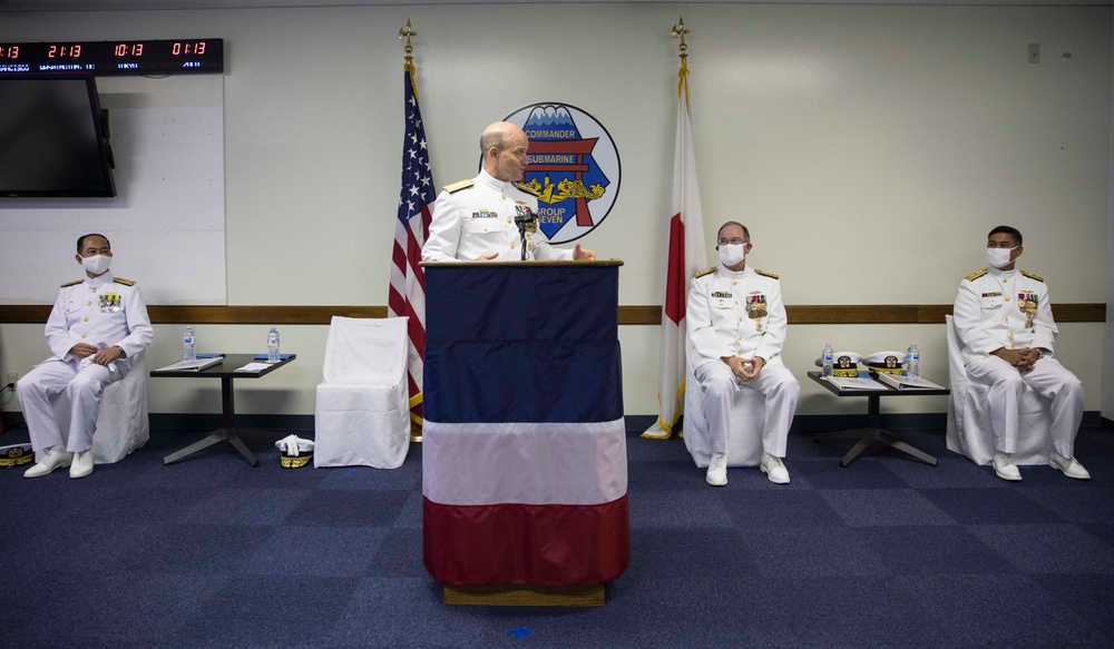 CSG7 Change of Command Ceremony