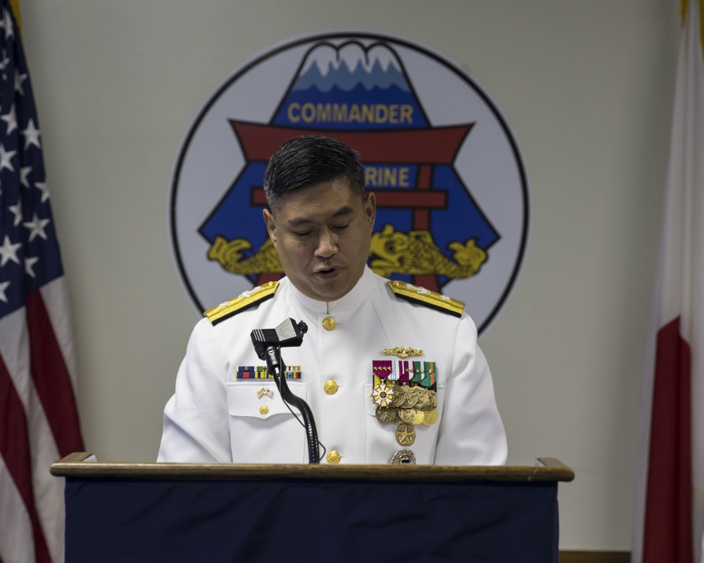 CSG7 Change of Command Ceremony