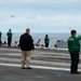 USS Carl Vinson (CVN 70) Oberves P-8 Poseidon Flyover