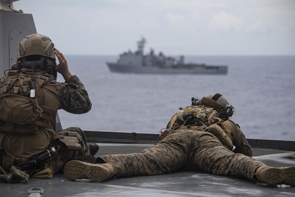 USS New Orleans VBSS Exercise