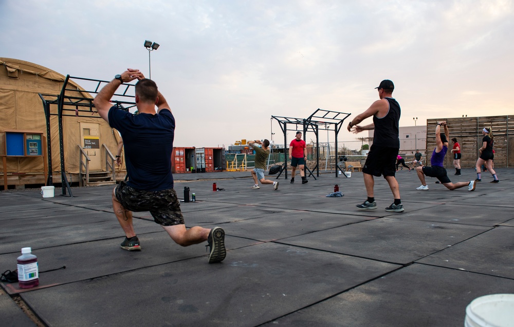 CAMP LEMONNIER HOSTS CROSSFIT