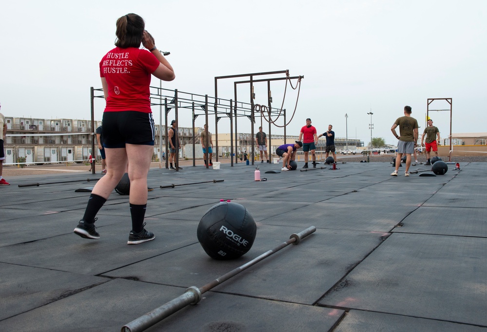 CAMP LEMONNIER HOSTS CROSSFIT