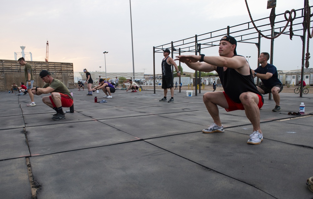 CAMP LEMONNIER HOSTS CROSSFIT