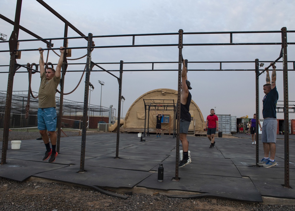 CAMP LEMONNIER HOSTS CROSSFIT