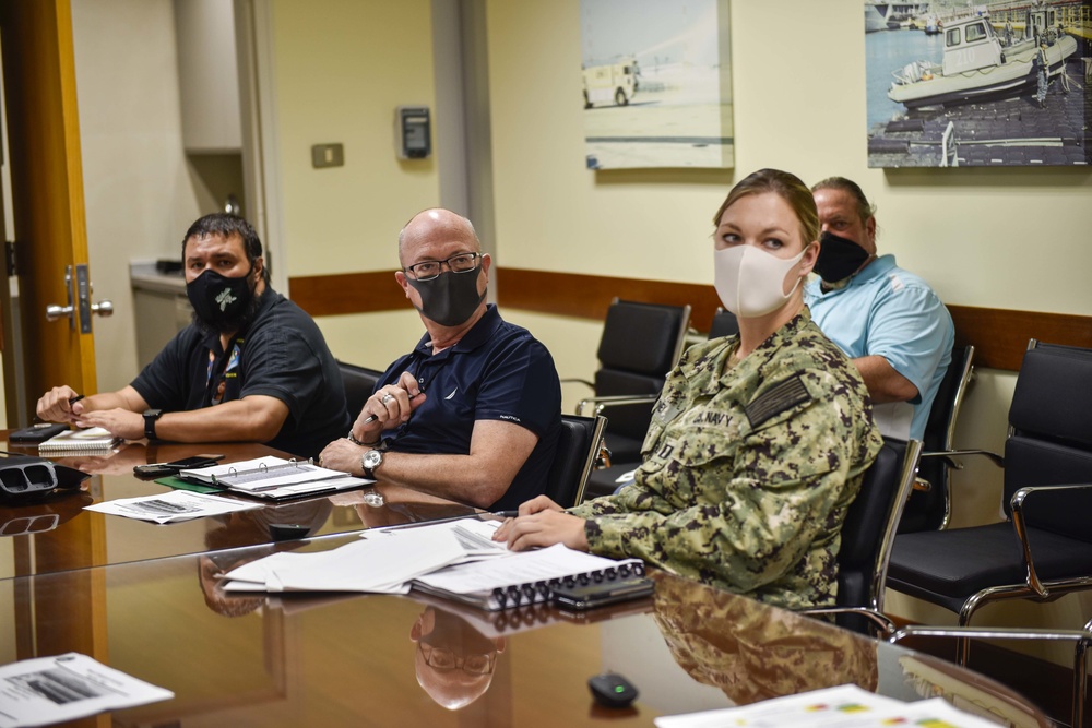 NSA Naples Holds Planning Board for Training Meeting