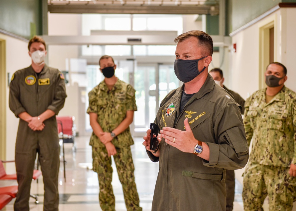 NSA Naples Operations Department Conducts Quarters