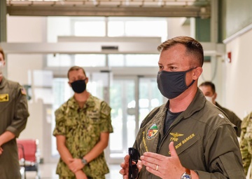 NSA Naples Operations Department Conducts Quarters