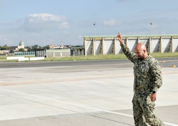 NSA Naples Operations Department Conducts FOD Walkdown