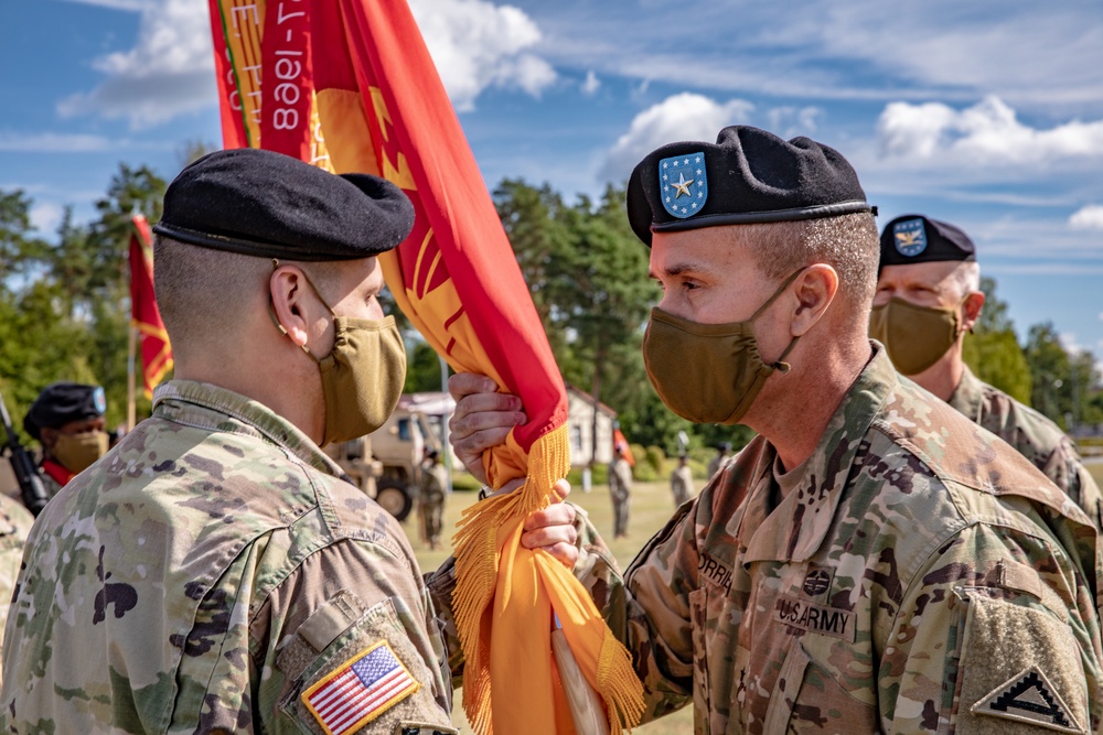 41st Field Artillery Brigade comes to fruition and changes command in the same day