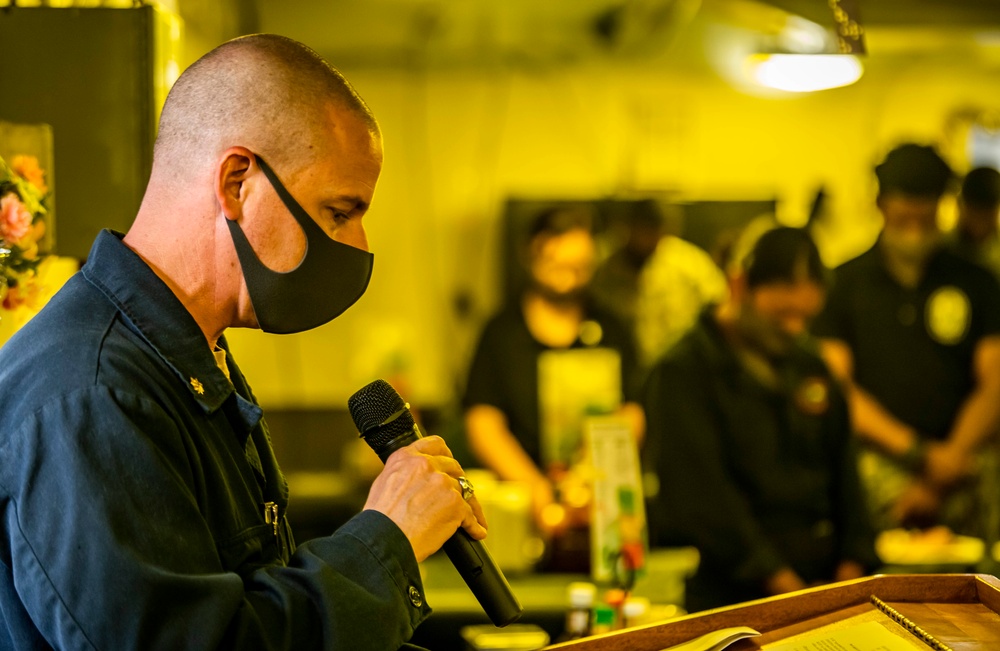 USS Germantown (LSD 42) Celebrates Women’s Equality Day