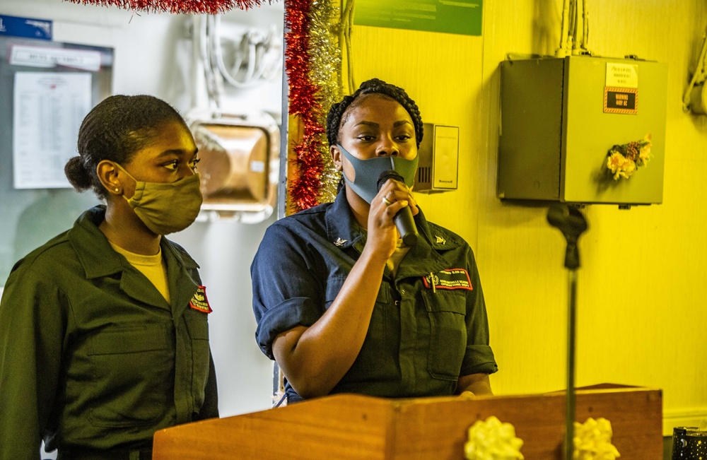 USS Germantown (LSD 42) Celebrates Women’s Equality Day