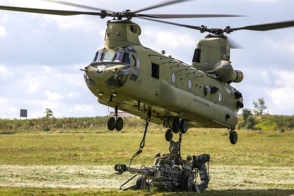 101st CAB and 2nd CAV Sling Load Operations