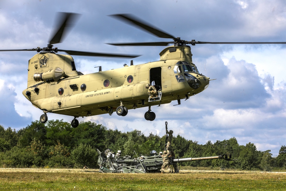 101st CAB and 2nd CAV Sling Load Operations