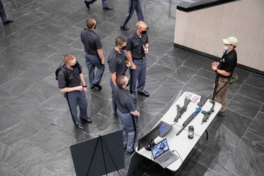 Plebes search for extracurriculars at Club Night