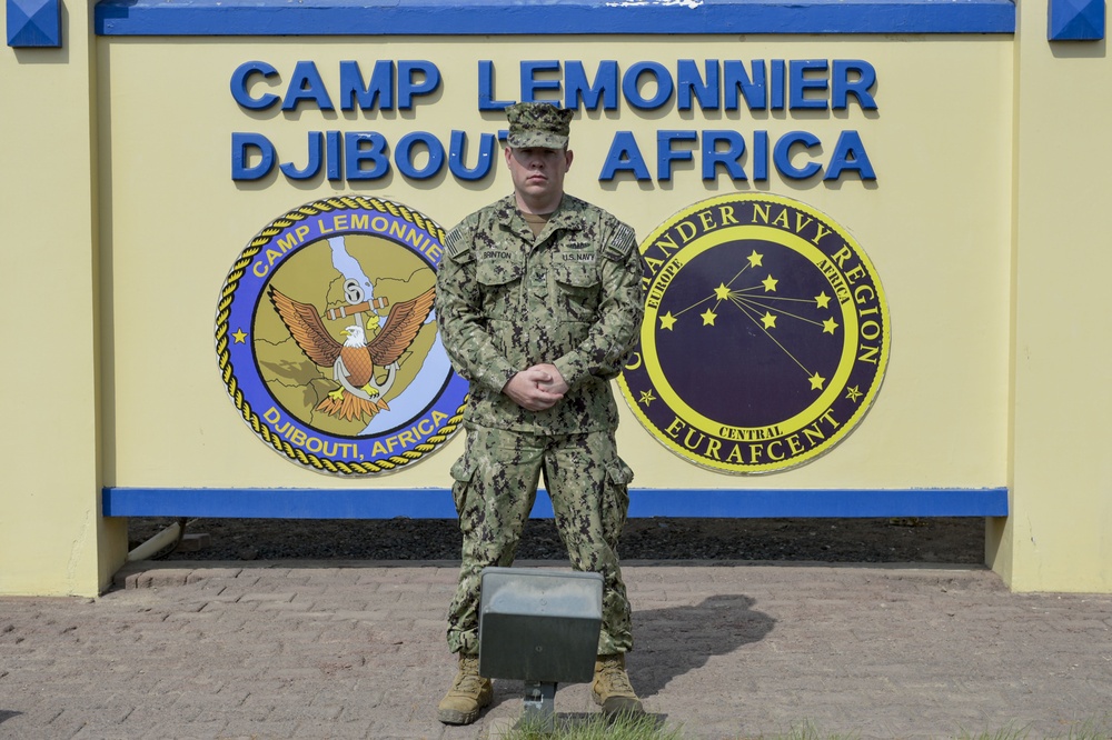Nashville, Tennessee Sailor Honored as Camp Lemonnier Member in the Spotlight