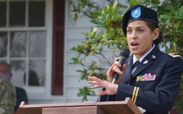 New Jersey National Guard promotes their first Hispanic female warrant officer to CW5