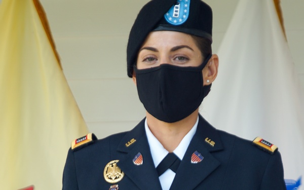 New Jersey National Guard promotes their first Hispanic female warrant officer to CW5