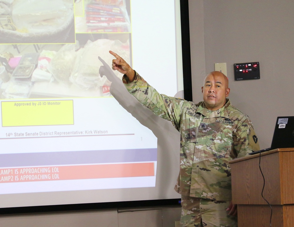 Texas Counterdrug holds annual training safely during pandemic