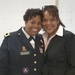 Lt. Col. Serena Johnson and retired Brig. Gen. Donna Williams