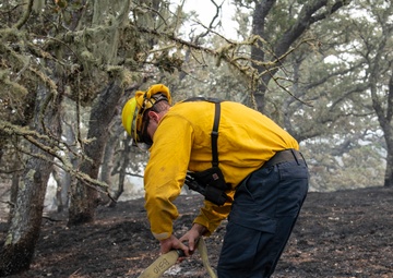 Presidio of Monterey firefighters help combat River and Carmel fires in Monterey County