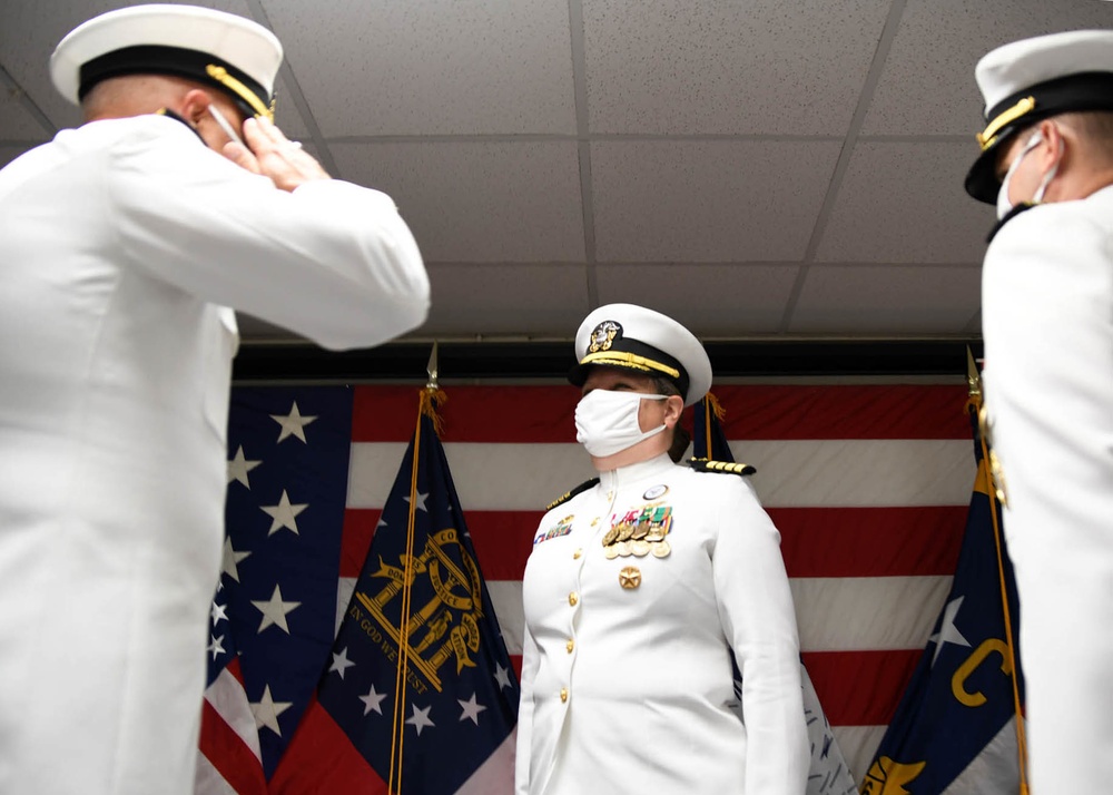 Navy Recruiting District Raleigh holds Change of Command Ceremony