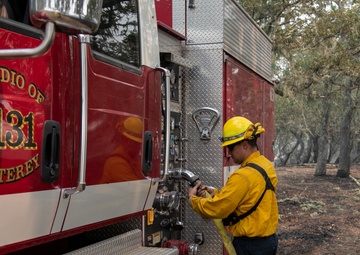 Presidio of Monterey firefighters help combat River and Carmel fires in Monterey County
