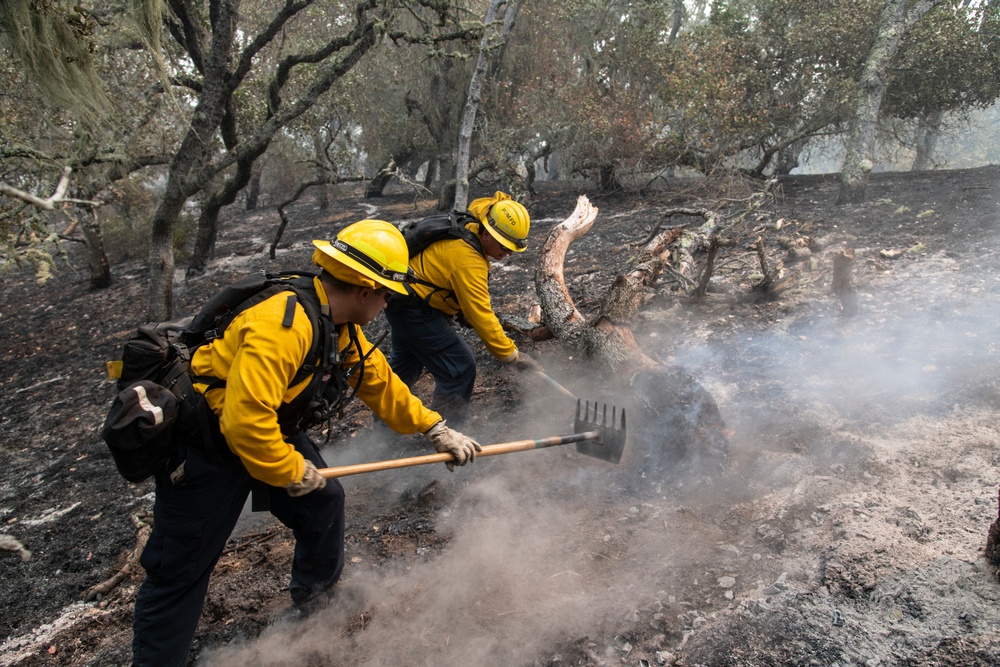 Presidio of Monterey firefighters help combat River and Carmel fires In Monterey County