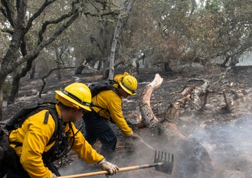 Presidio of Monterey firefighters help combat River and Carmel fires In Monterey County
