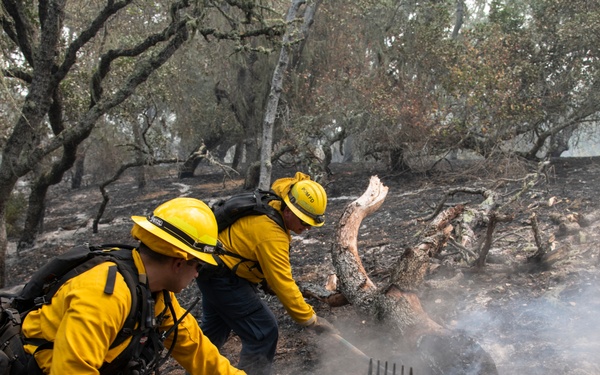 Presidio of Monterey firefighters help combat River and Carmel fires In Monterey County