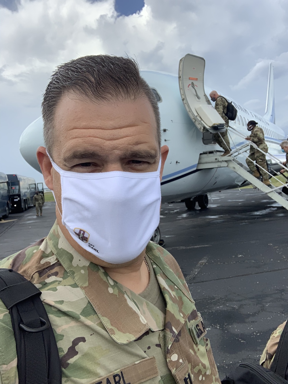 South Carolina Army Reserve physician assistant supports federal COVID response missions