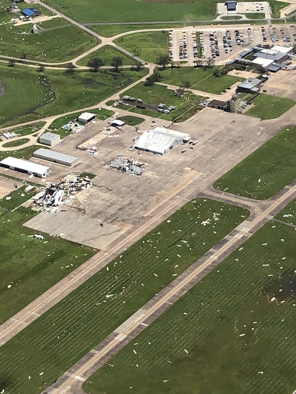 Sector/Air Station Corpus Christi conducts overflight following Hurricane Laura