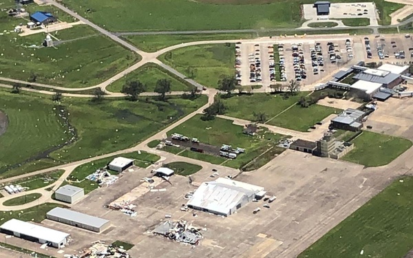 Sector/Air Station Corpus Christi conducts overflight following Hurricane Laura