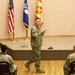 Command Sergeant Major of Army Reserve speaks with troops at Fort McCoy