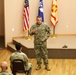 Command Sergeant Major of Army Reserve speaks with troops at Fort McCoy