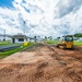 Workers to extend length of Doughboy Stadium running track,  put in new surface, drainage