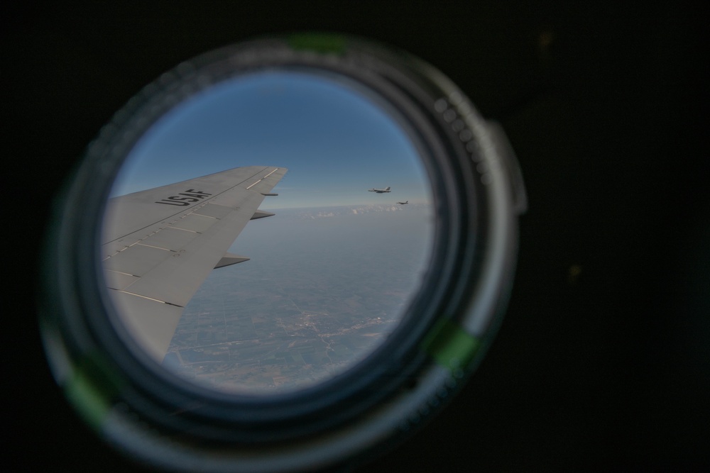 KC-46 refuels Navy aircraft during ‘Coronet’ missions