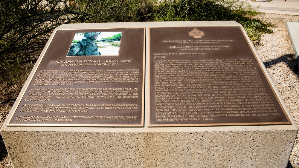 Lance Cpl. Donald J. Hogan's Re-dedication Ceremony, 1st Battalion, 5th Marine Regiment