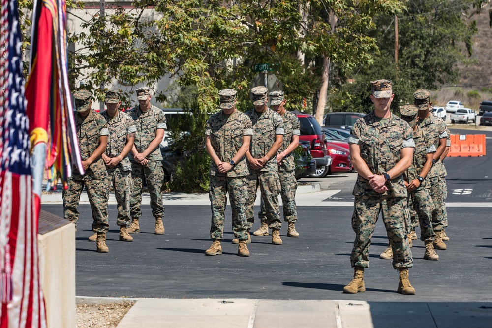 Lance Cpl. Donald J. Hogan's Re-dedication Ceremony, 1st Battalion, 5th Marine Regiment