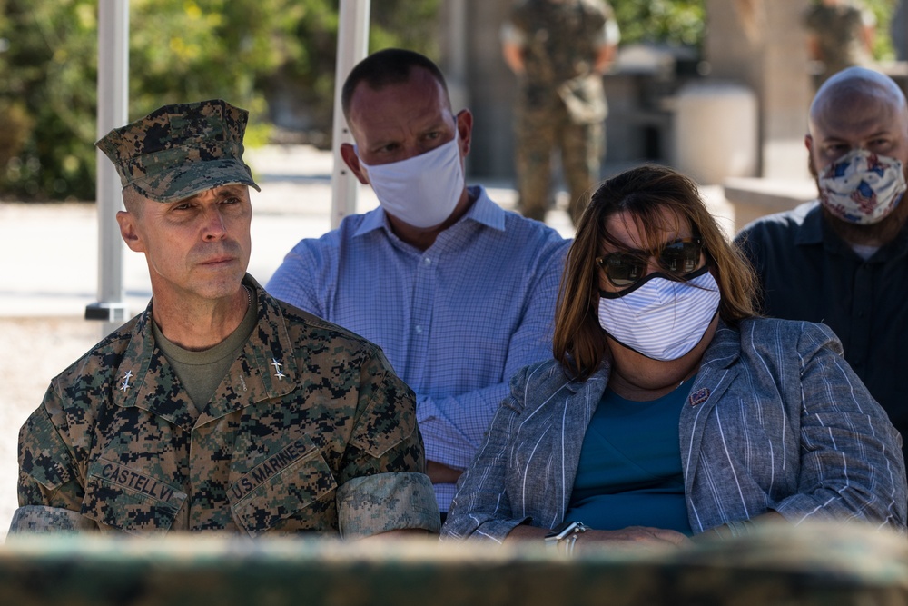 Lance Cpl. Donald J. Hogan's Re-dedication Ceremony, 1st Battalion, 5th Marine Regiment